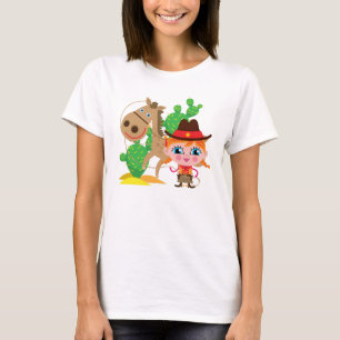 Cowgirl and Horse T-Shirt