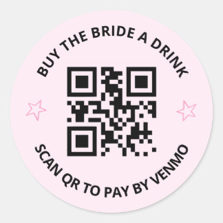 Cowgirl Bachelorette QR/Venmo Sticker