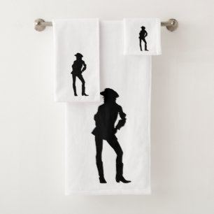 Cowgirl Bath Towel Set