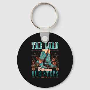 Cowgirl Bible Scripture Verse Western Jesus For Wo Keychain