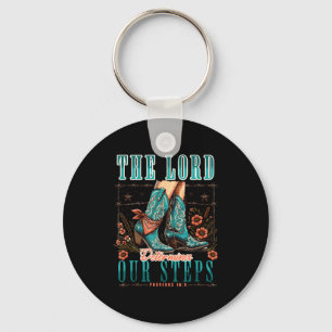 Cowgirl Bible Scripture Verse Western Jesus For Wo Keychain