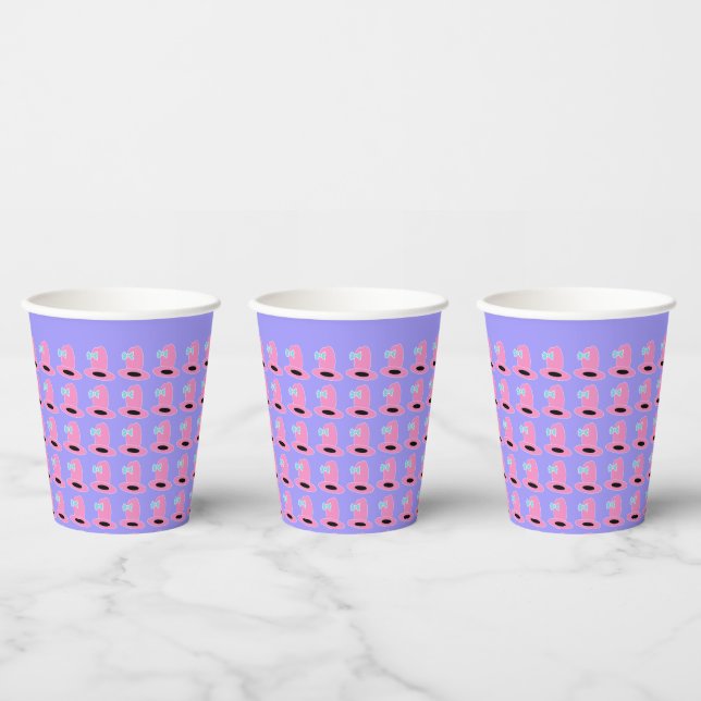 Cowgirl Birthday Party Paper Cups (Multi)