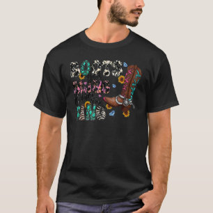 Cowgirl Boots And Bling Before Ring Gemstone Weste T-Shirt