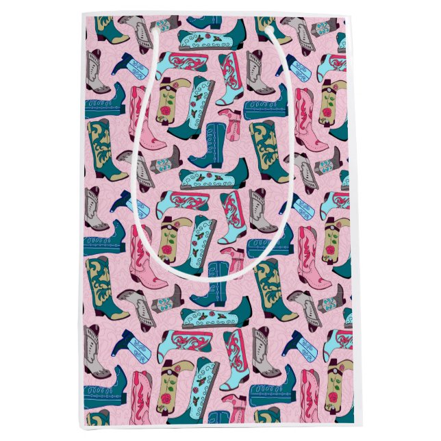 Cowgirl boots Gift Bag (Front)