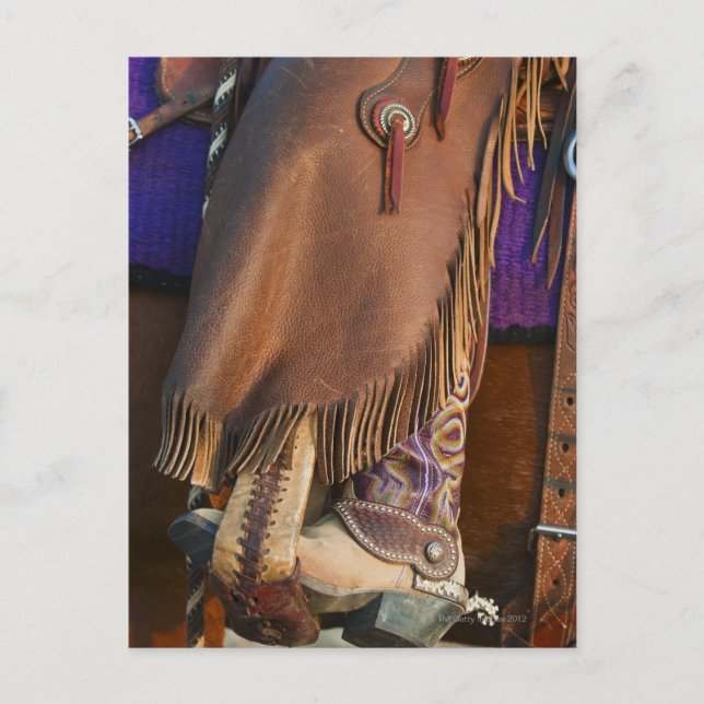 Cowgirl boots postcard (Front)