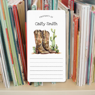 Cowgirl Boots with heels cactus property of 