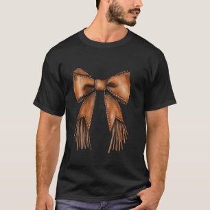 Cowgirl Bow Preppy y2k Coquette Western Cowgirl Bo T-Shirt