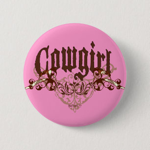 Cowgirl Button