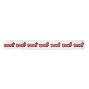 Cowgirl Christmas Satin Ribbon