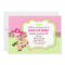 Cowgirl Custom Birthday Party Invitations