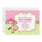 Cowgirl Custom Birthday Party Invitations
