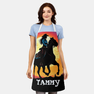 COWGiRL CUSTOM PERSONALIZED KITCHEN APRON