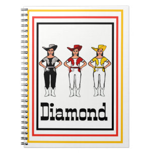 Cowgirl Dancer Red Notebook #2