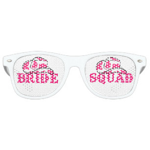 Cowgirl Dernier Rodeo Bride Squad Retro Lunettes d
