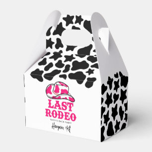 Cowgirl Disco Last Rodeo Bachelorette Hangover Kit Favor Box