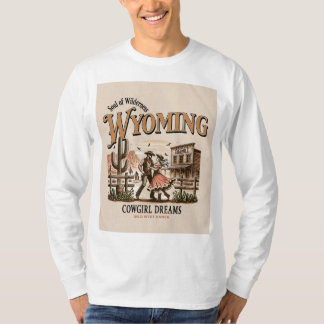 Cowgirl Dreams tshirt design