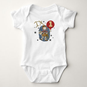 Cowgirl First Birthday Baby Bodysuit