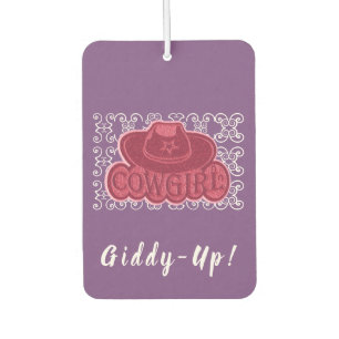 Cowgirl Hat Air Freshener