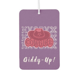 Cowgirl Hat Air Freshener