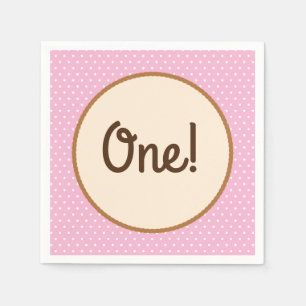 Cowgirl Horse Kid Girl's Birthday Party Theme Napkin