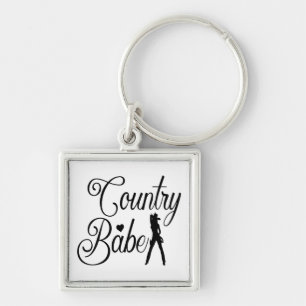 Cowgirl Horseback Riding Horse Ladies Western Keychain