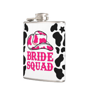 Cowgirl Last Rodeo Bachelorette Flask