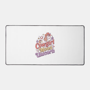 Cowgirl Licorne Lune Licorne Marchandises Fantaisi