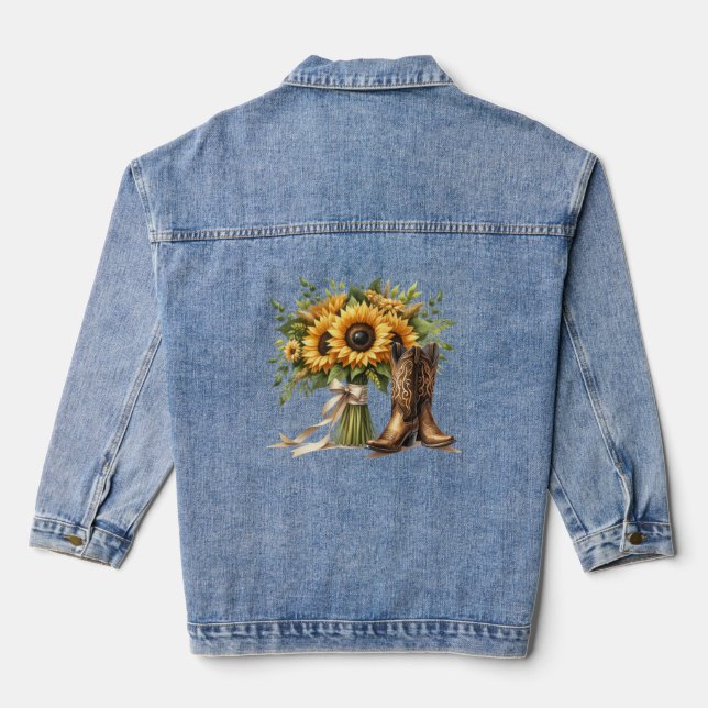 Cowgirl Mariage Denim Jacket (Verso)