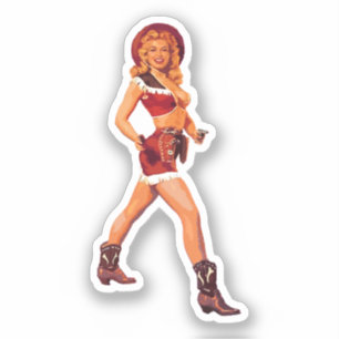 Cowgirl Pin-Up