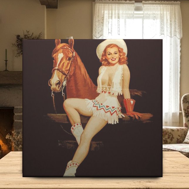 Cowgirl Pin-Up                                     Tile (Creator Uploaded)