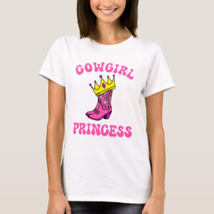 Cowgirl Princess Pink T-Shirt