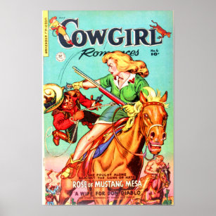 Cowgirl Romances -- Rose of Mustang Mesa Poster