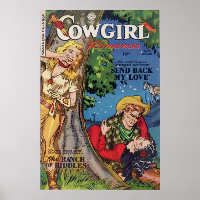 Cowgirl Romances -- Send Back My Love Poster (Front)