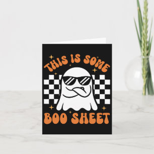 Cowgirl Skeleton Halloween Card