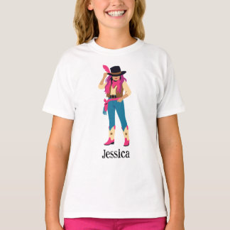 Cowgirl T-Shirt – Funny Rodeo
