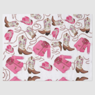 COWGIRL TISSUE PAPER