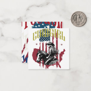 COWGIRL USA CARD