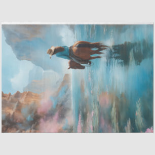 Cowgirl Waterfall Tissue Paper