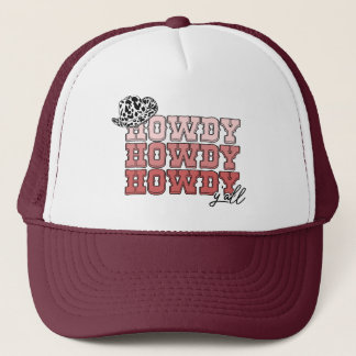 Cowgirl western casquette Howdy Y'all rodeo
