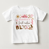 Cowgirl Wild West Rodeo Ranch 1st Birthday Outfit 