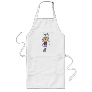 Cowgirl with Lasso Tshirts and Gifts Long Apron
