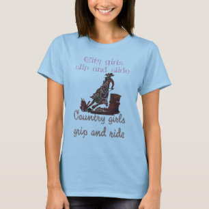 Cowgirls grip and ride T-Shirt