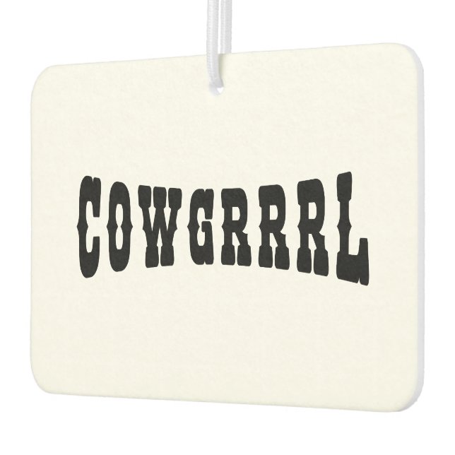 COWGRRRL AIR FRESHENER (Left)