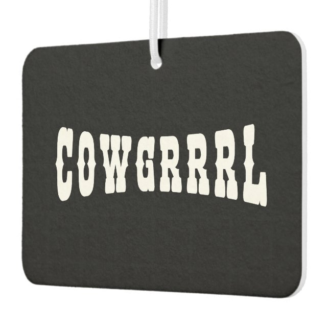COWGRRRL AIR FRESHENER (Left)