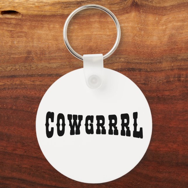 COWGRRRL KEYCHAIN (Front)