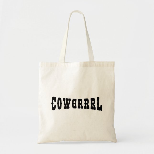 COWGRRRL TOTE BAG (Front)
