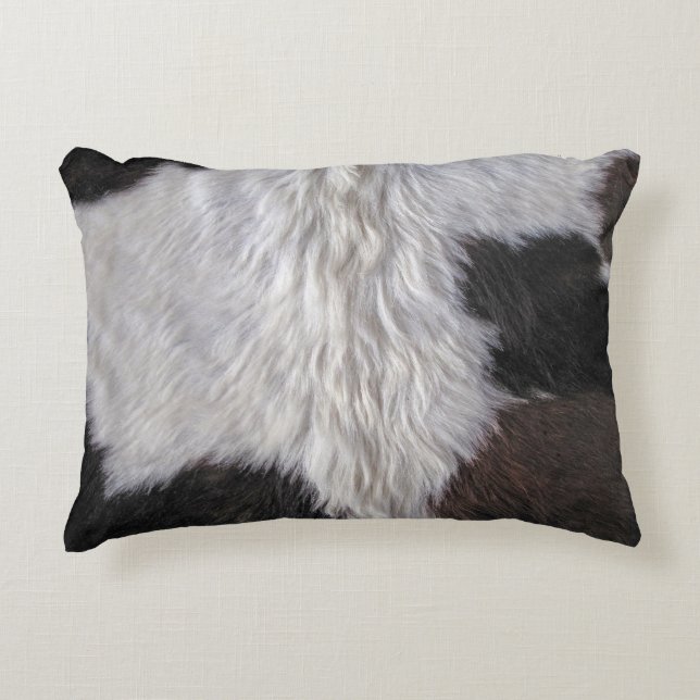 Cowhide Accent Pillow (Front)