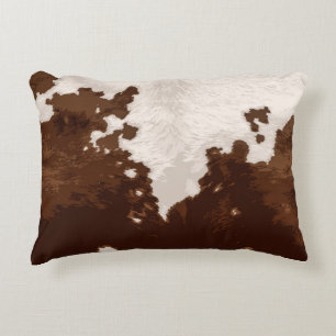 COWHIDE ACCENT PILLOW