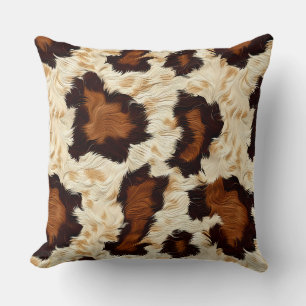 Cowhide Accent Pillow