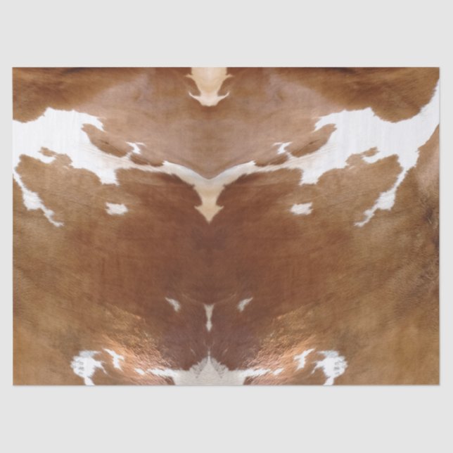 Cowhide Decoupage Paper (Front)